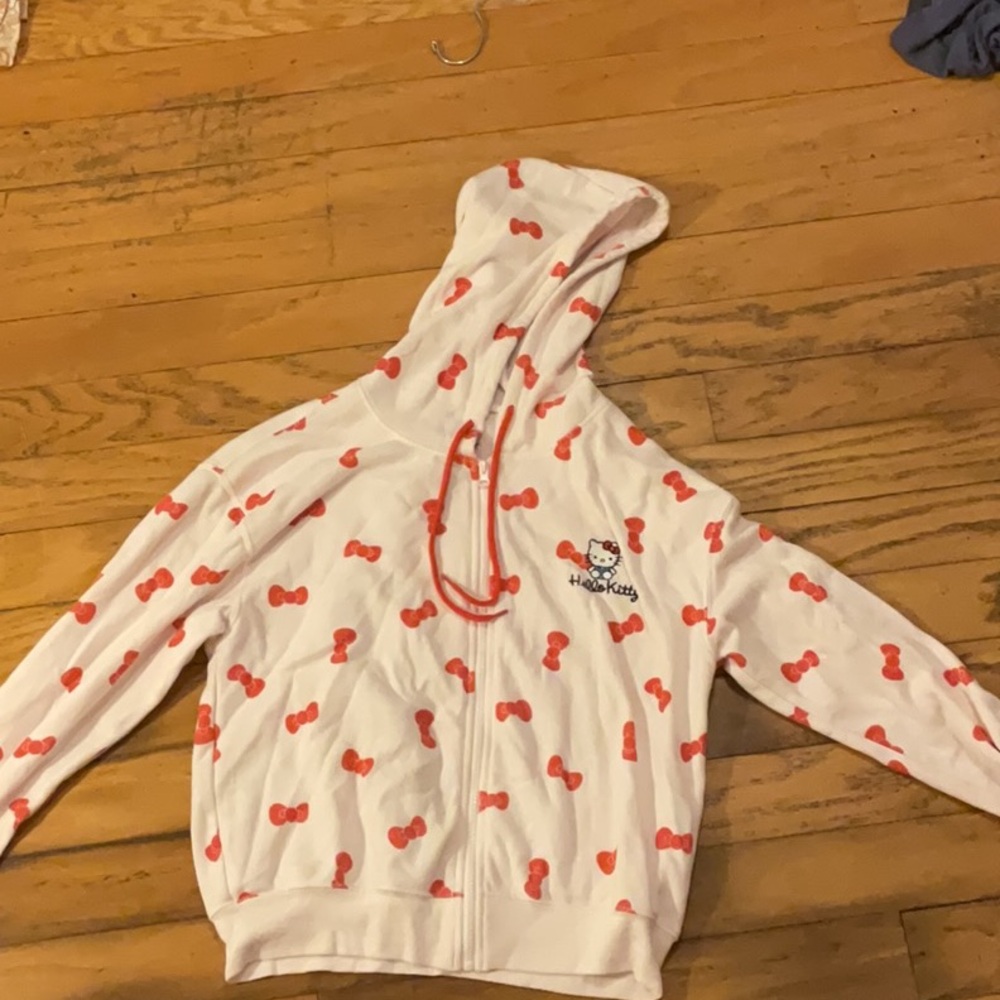 Hello Kitty Red and White Cherry Print Jacket